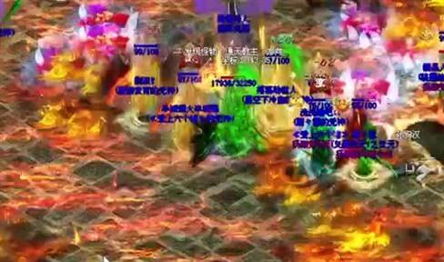 传奇中打群战才是最有意思的